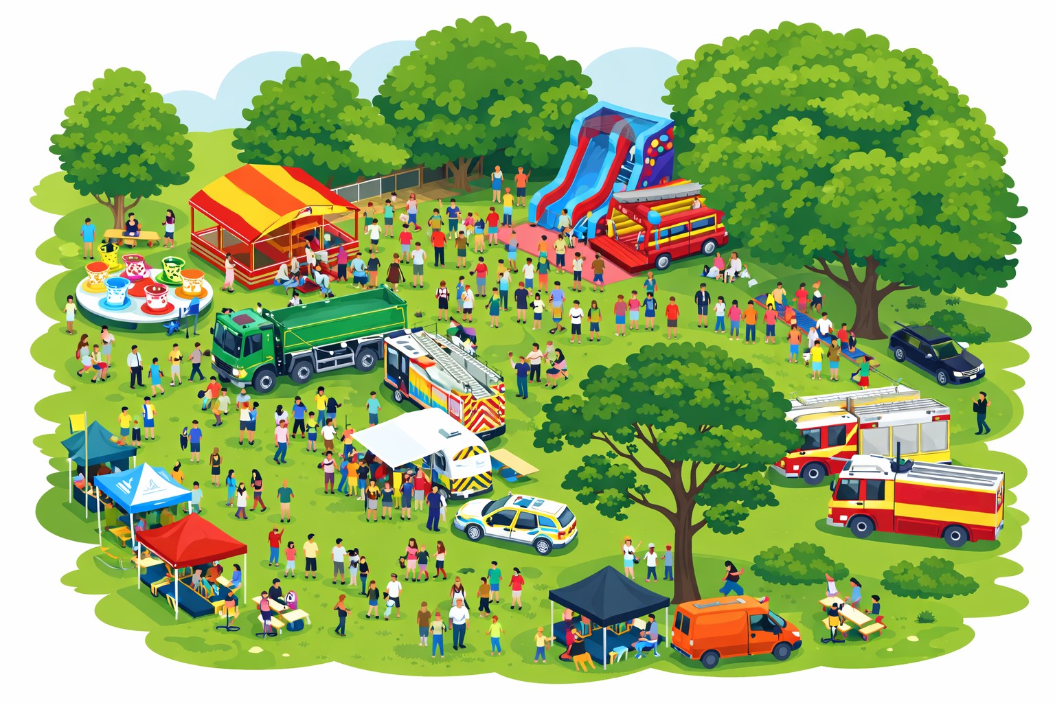 Worthing Fire Station Open Day and Broadwater Carnival