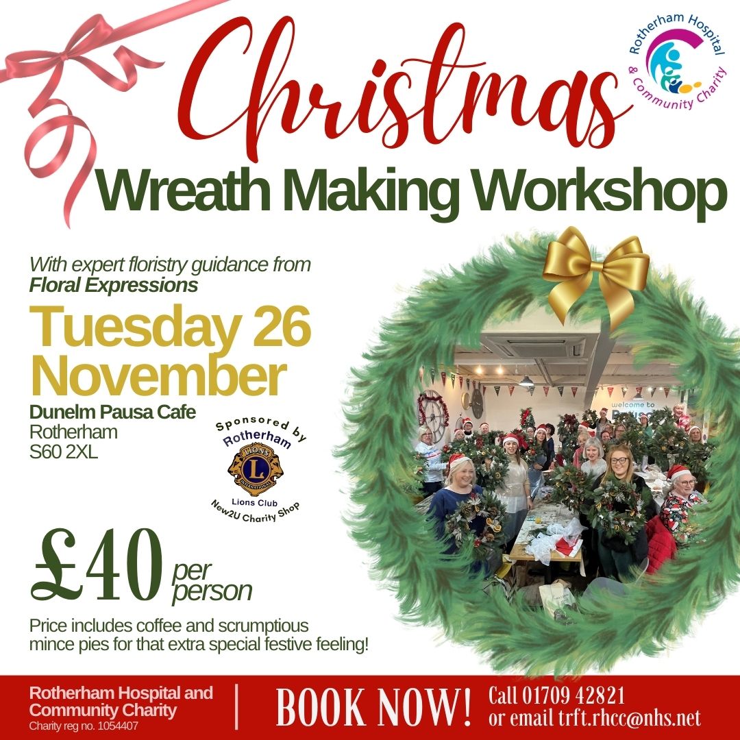 NHS Christmas Wreath Making Workshop