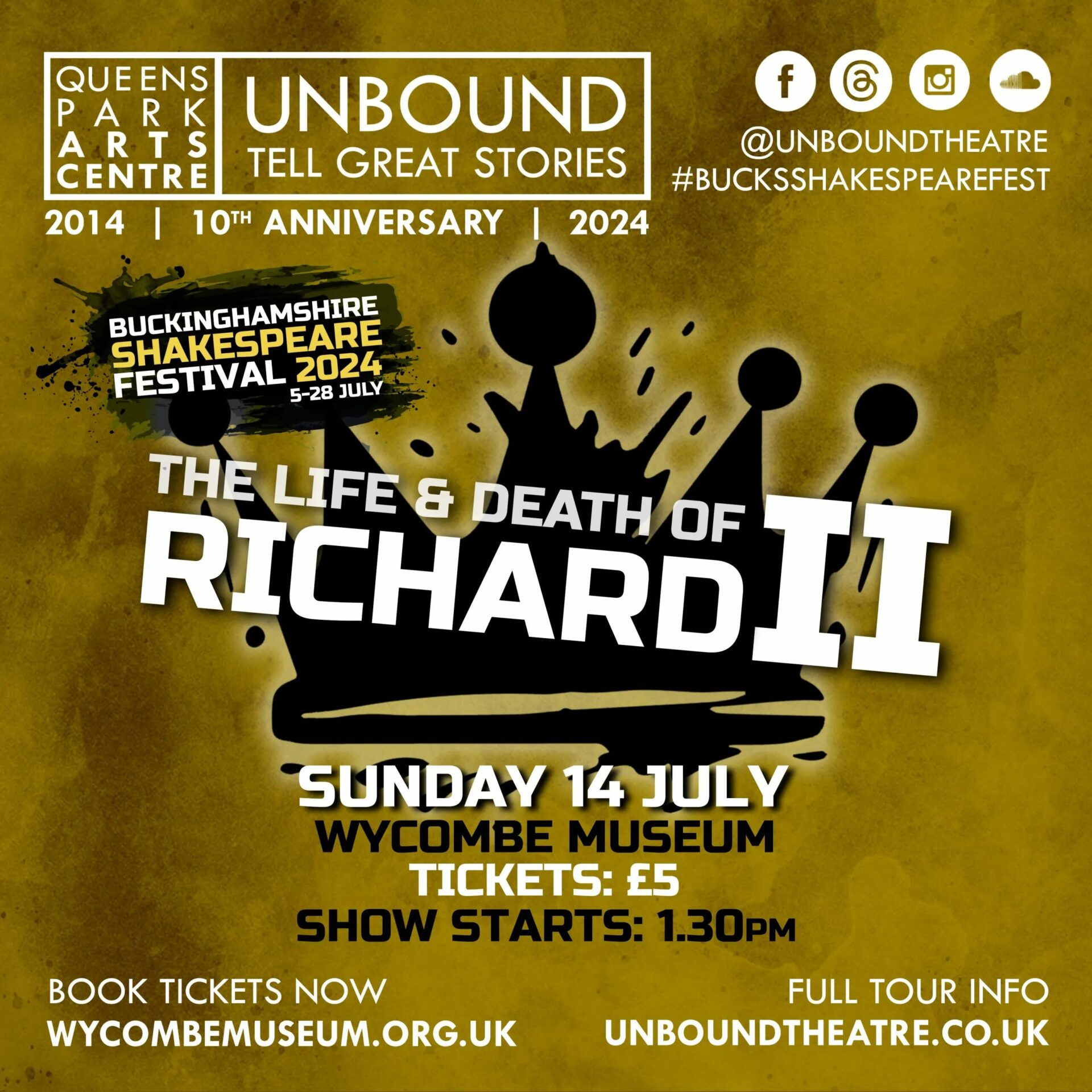 Richard II: Open Air Theatre