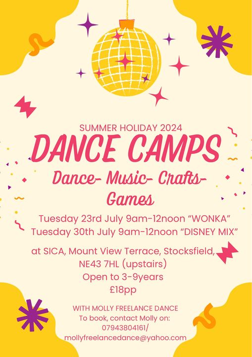 Molly Freelance Dance Summer Holiday Camps