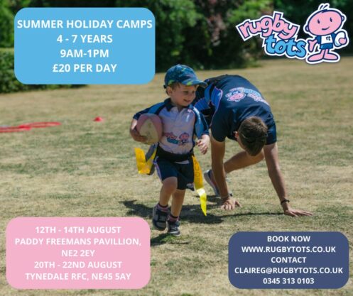 Rugbytots Summer Holiday Camps