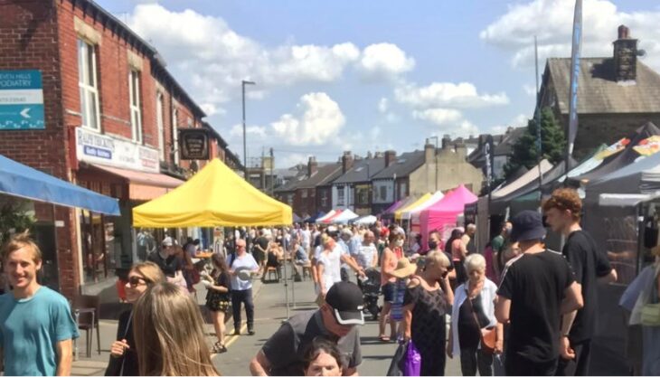 Sharrow Vale Market: July 2024