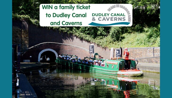 Win a family ticket to Dudley Canal and Caverns