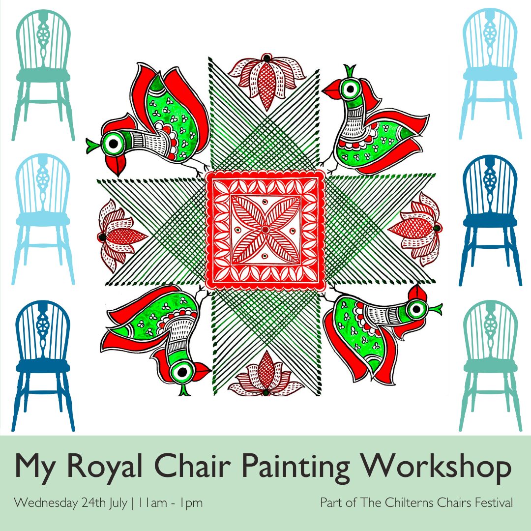 My Royal Chair Painting Workshop