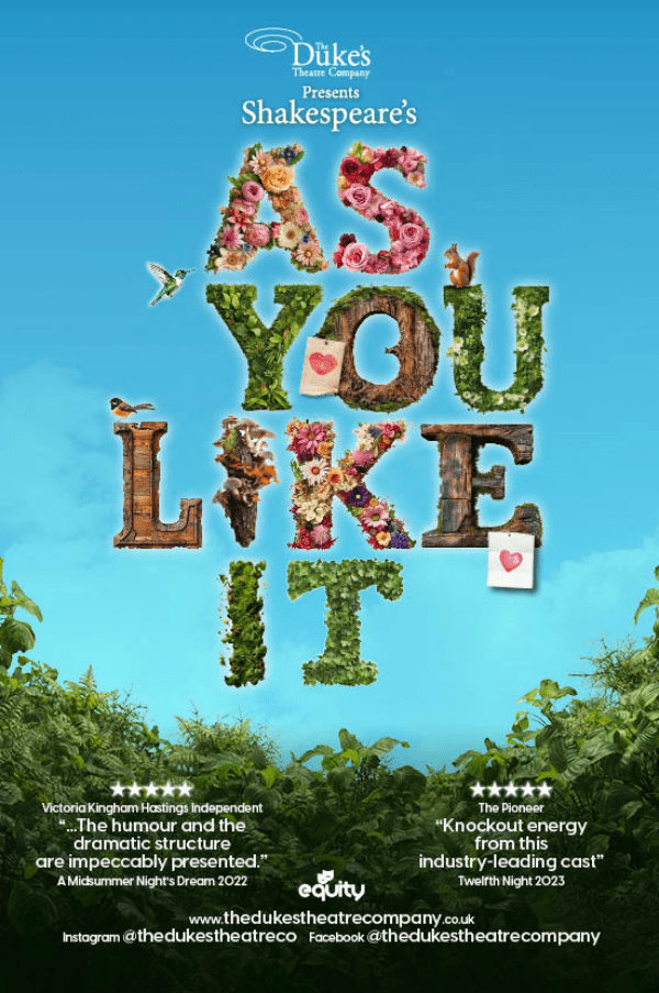 As You Like It, The Duke’s Theatre Company