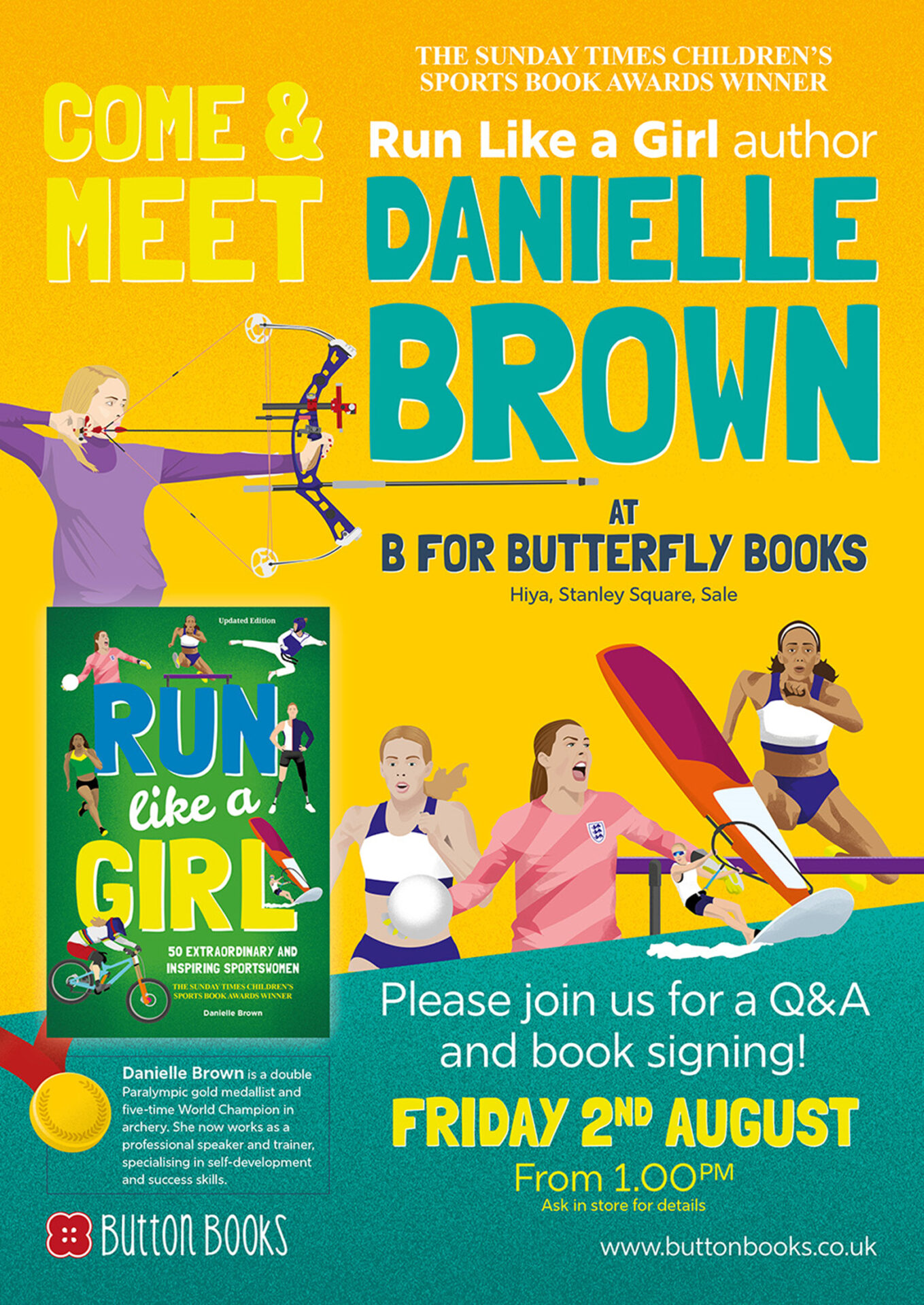 Run Like A Girl Q&A and Book Signing