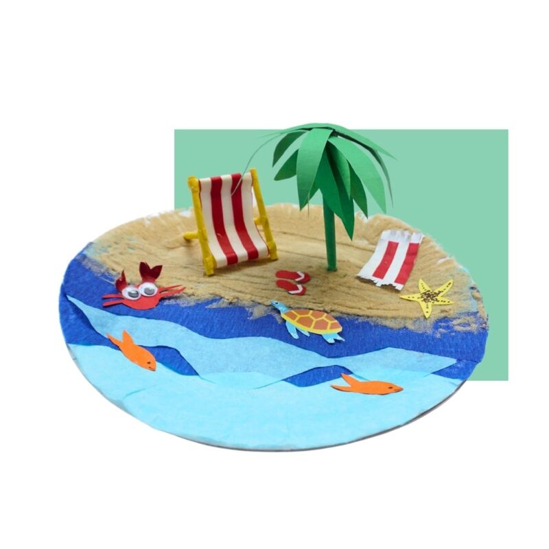 Summer Beach Plates