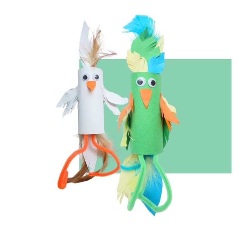 Parrot Puppets