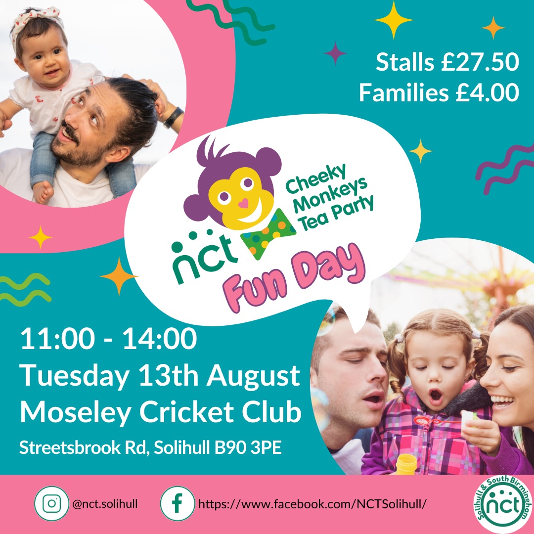 Cheeky Monkey’s Tea Party (hosted by NCT Solihull)