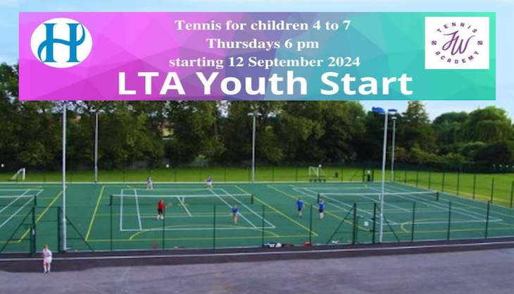 Hylands Tennis LTA Youth Start Courses