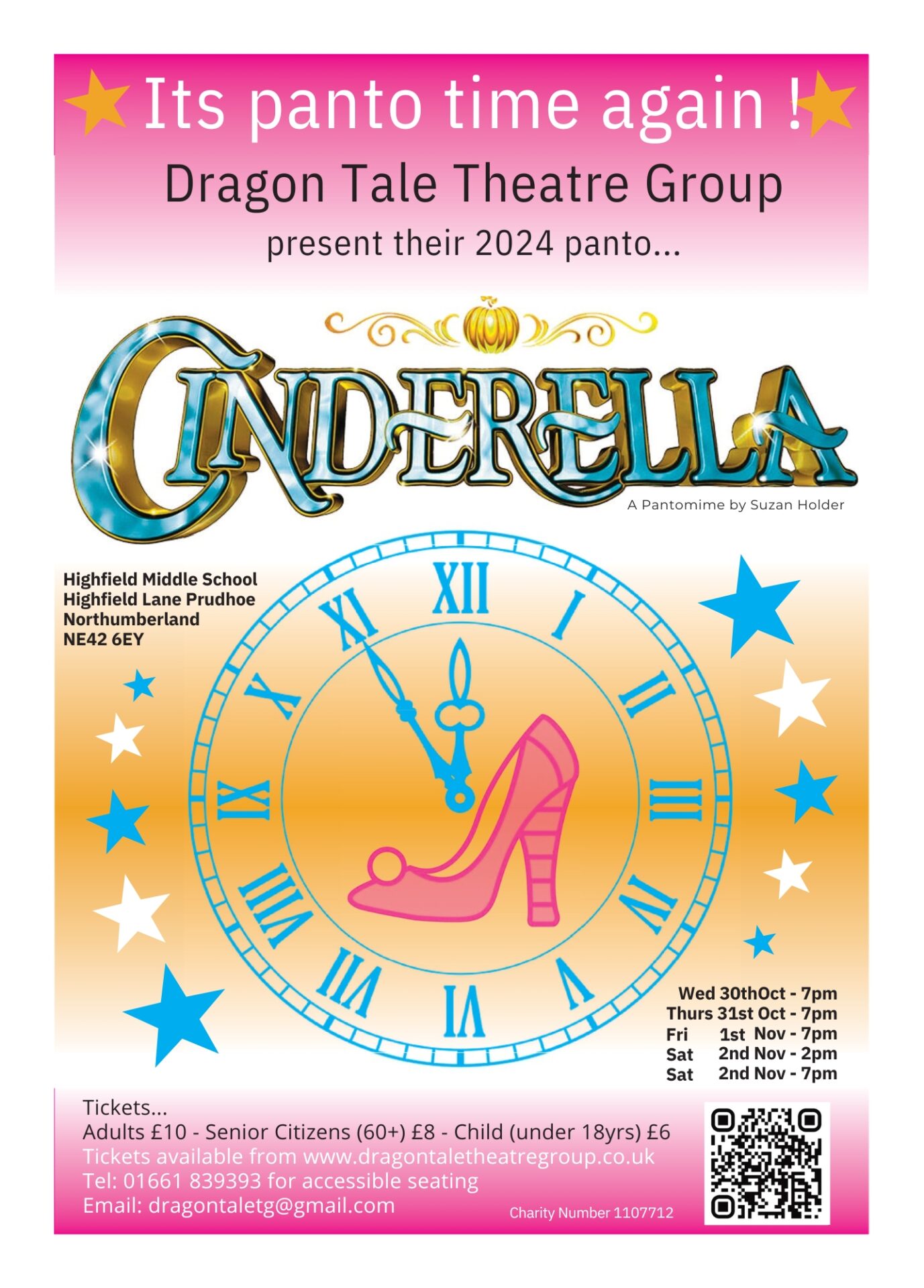 Cinderella – Dragon Tale Theatre Group