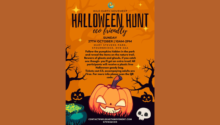 Halloween pumpkin hunt