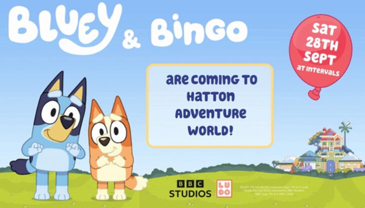 Bluey and Bingo come to Hatton