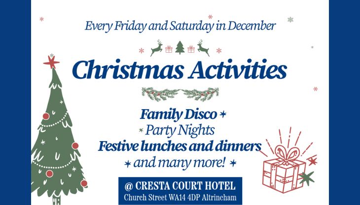 Christmas and New Year 2024 at Cresta Court Hotel