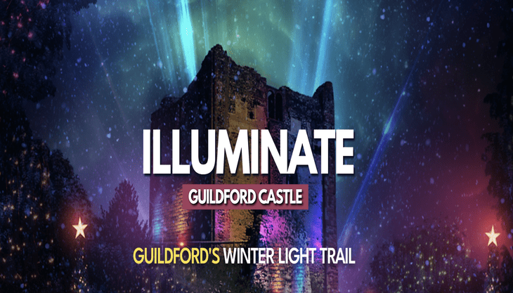 Illuminate Guildford Castle- Guildford’s Winter Light Trail