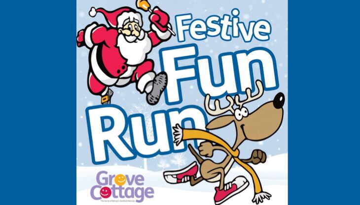 Family Festive Fun Run Grove Cottage Bishops Stortford