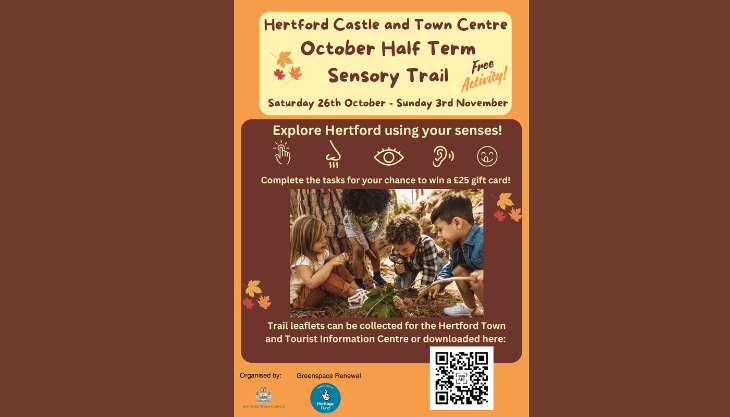 October Half Term Sensory Trail Hertford Castle and Town