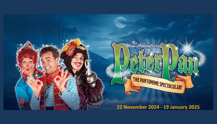 The New Adventures of Peter Pan the Pantomime Spectacular at Everyone Theatres Gordon Craig