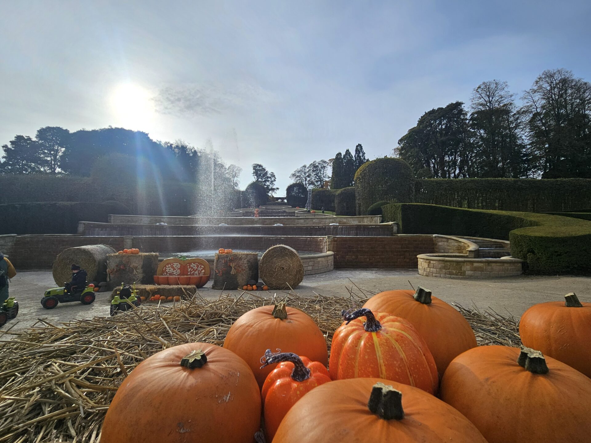 The Alnwick Garden’s Autumn Pumpkin Garden