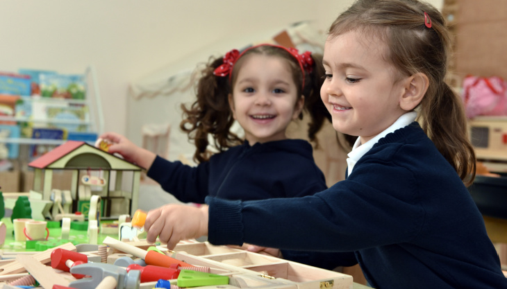 New nursery at Talbot Heath School.