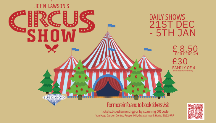 John Lawsons Circus at Van Hage Ware