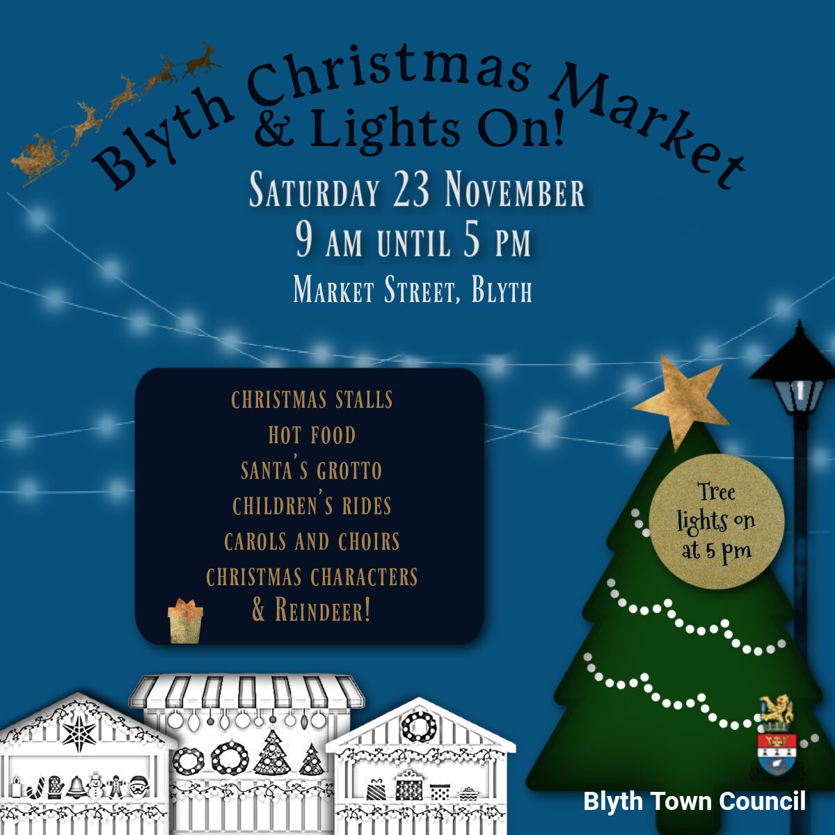 Blyth Christmas Market and Lights On