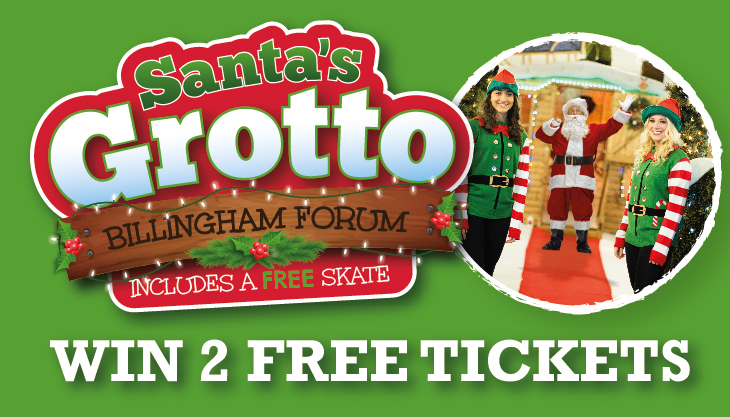 Win 2 Tickets to Billingham Forum’s Santa’s Grotto