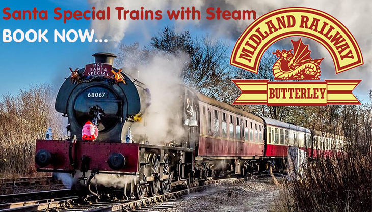 Santa Special at the Midland Railway – Butterley