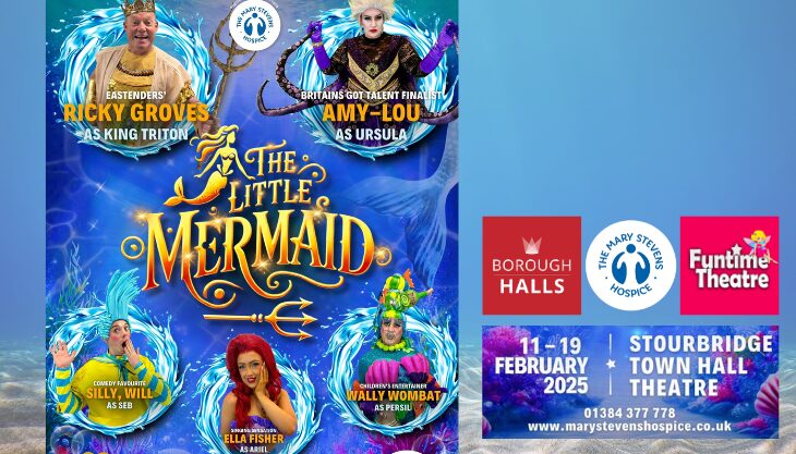 The Little Mermaid Pantomime At Stourbridge Town Hall For Mary Stevens Hospice