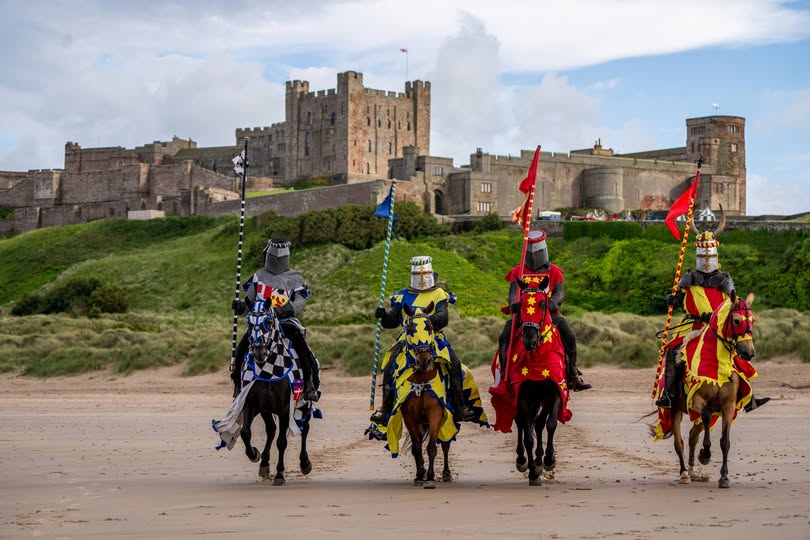 Live Jousting at Bamburgh Castle