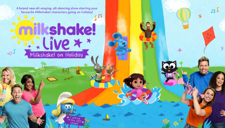 Milkshake Live On Holiday