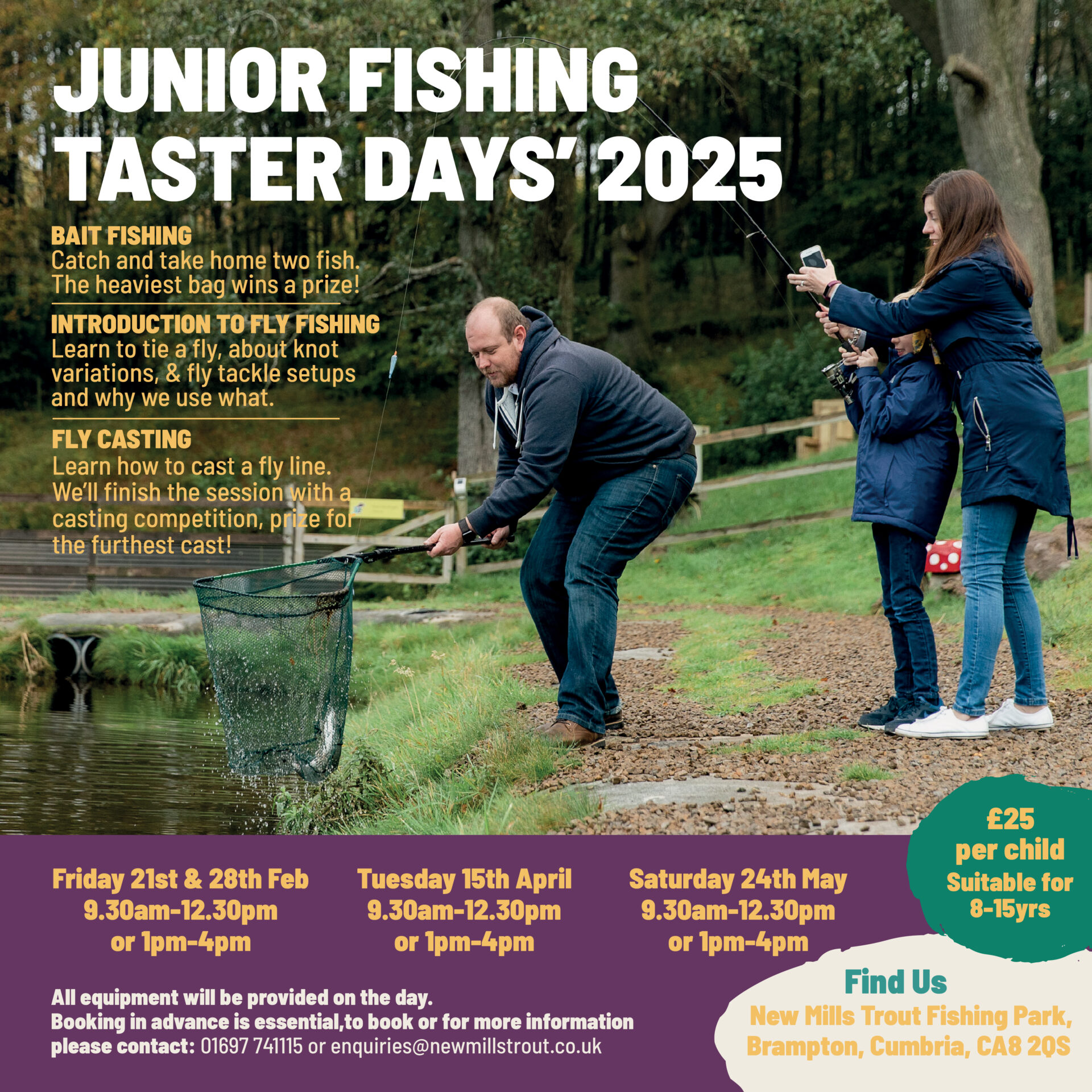 Junior Fishing Taster Days