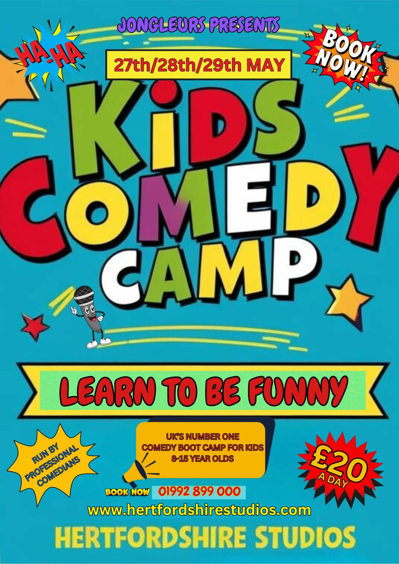 Kids Holiday Camp at Hertfordshire Studios