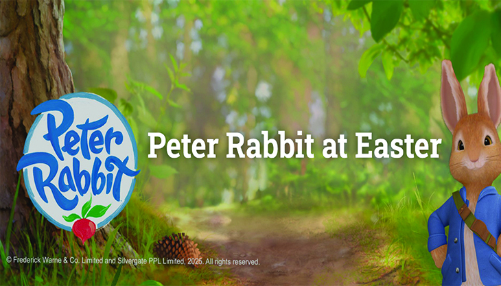 Peter Rabbit at Easter at the Bury Transport Museum