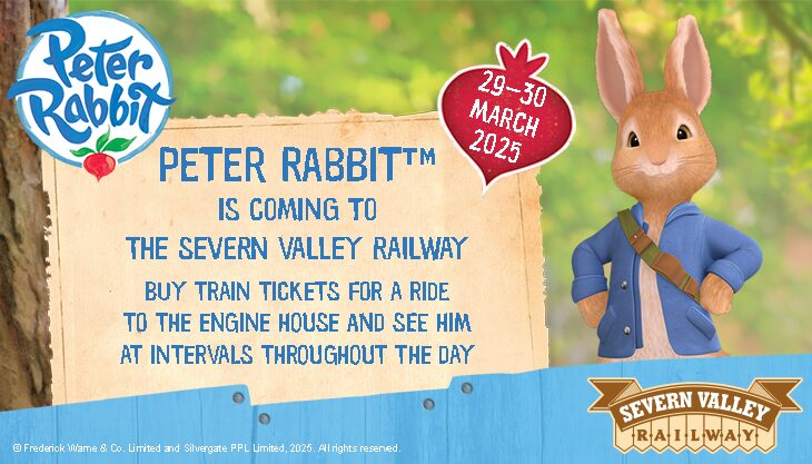 Peter Rabbit at Severn Valley Railway