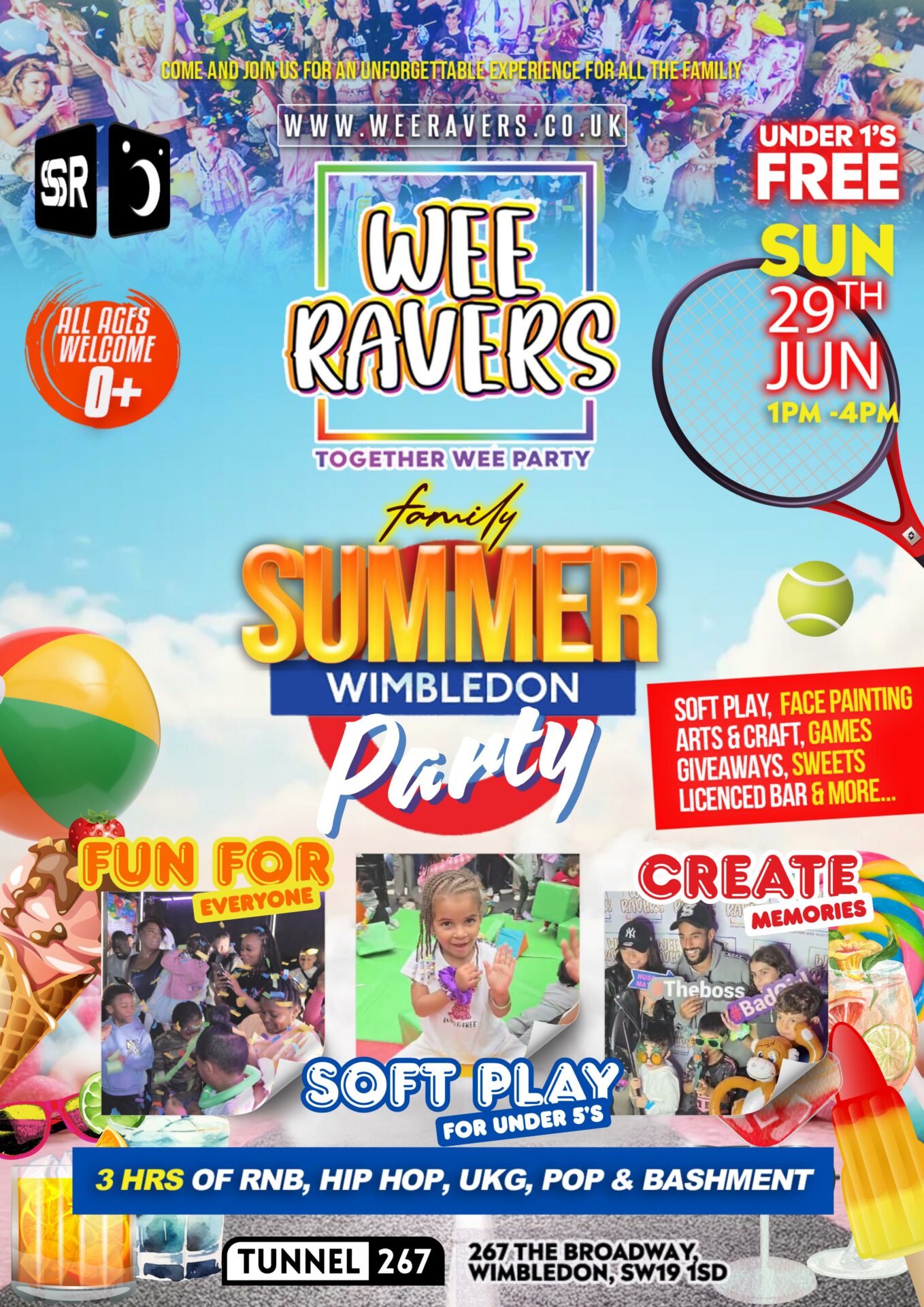Family Summer Wimbledon Party