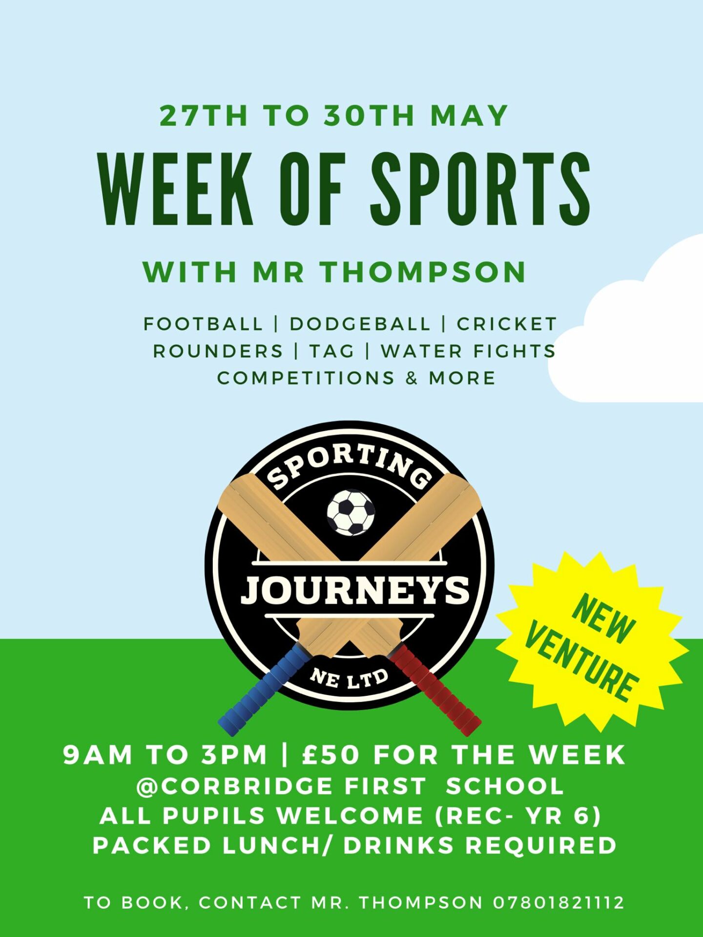 May Half Term Holiday Camp