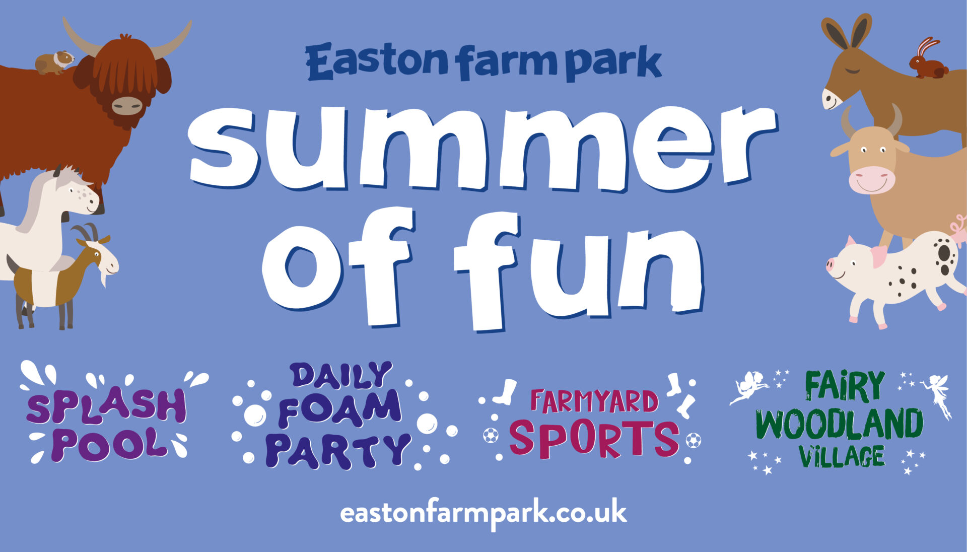 Summer of Fun at Easton Farm Park