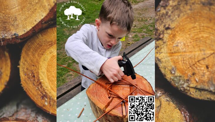 HAF Forest school holiday camps this Christmas