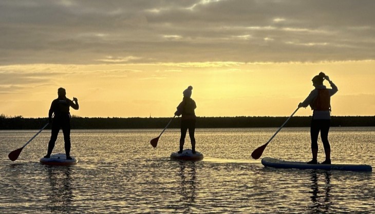 Stand-Up Paddleboard Sunset Tour at Alton Water