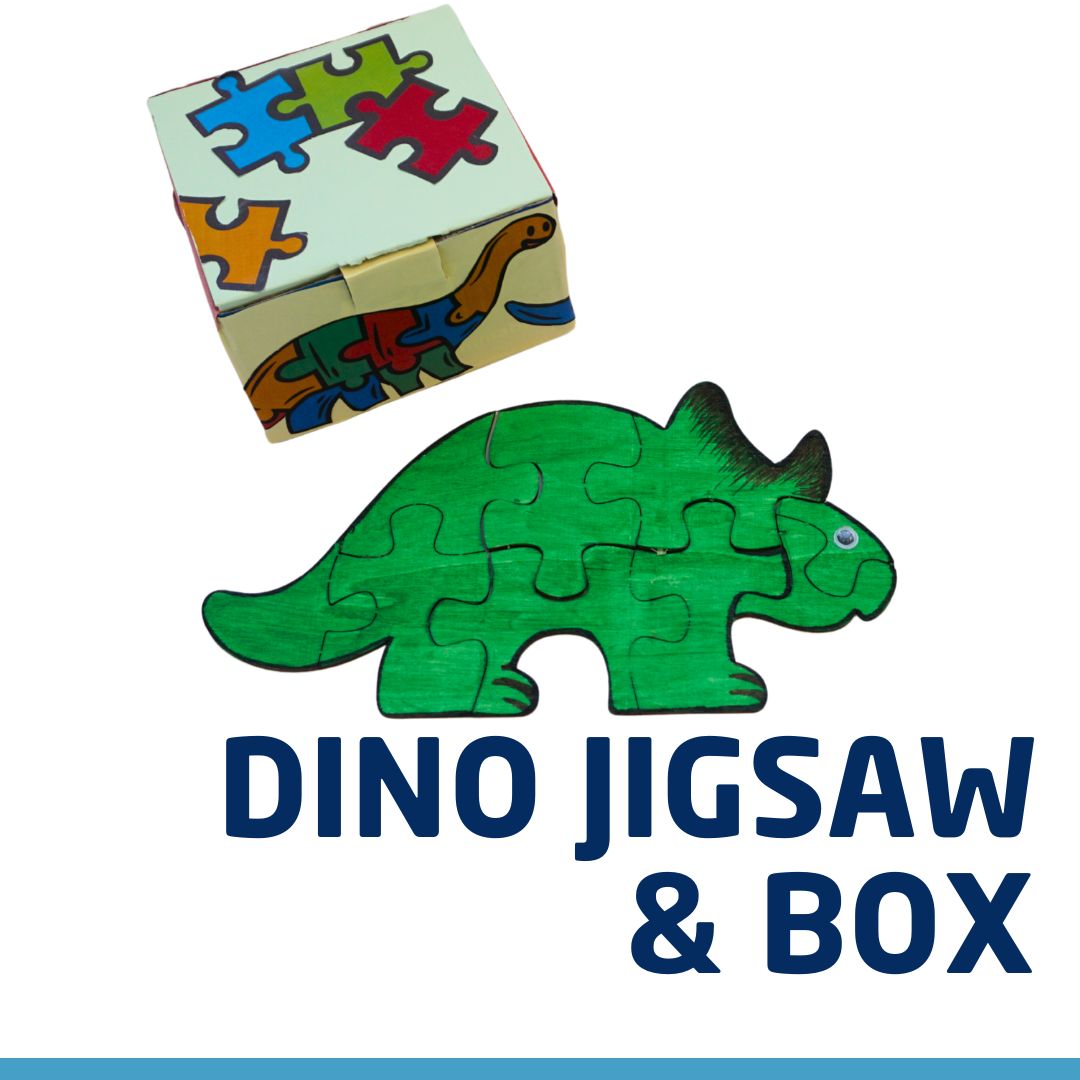 Dino Jigsaw & Box
