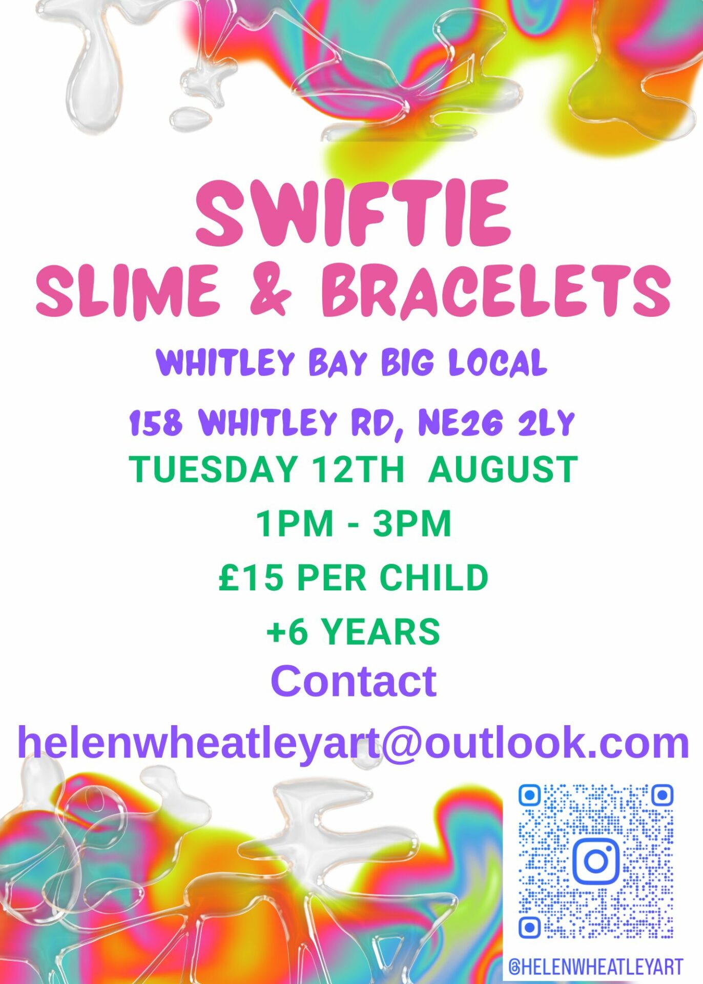Swiftie Slime & Bracelets Workshop