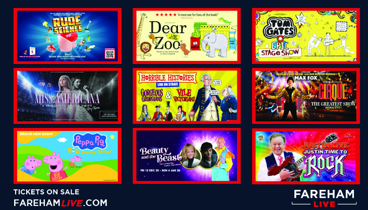 Fareham Live shows this Summer & Autumn