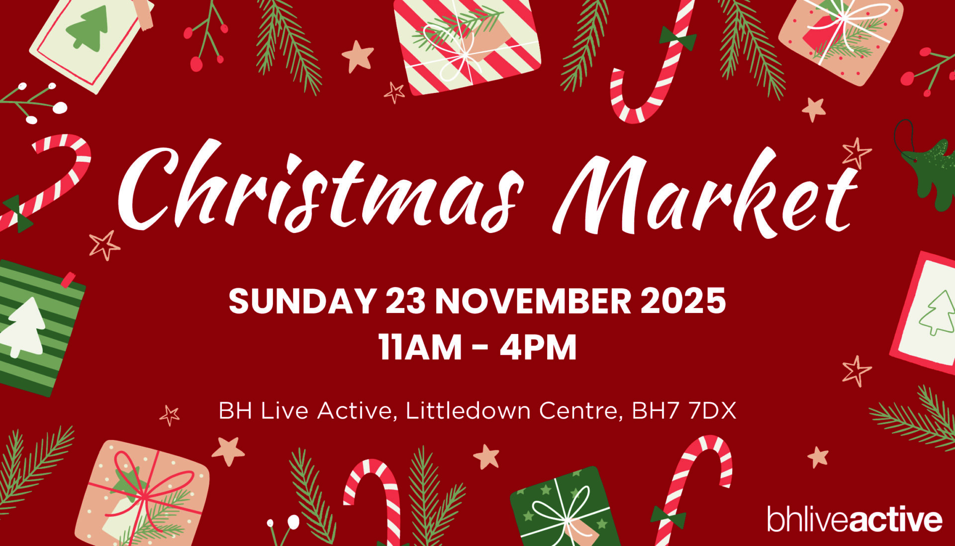 Get in the seasonal spirit with the return of one of Dorset’s biggest indoor Christmas markets!