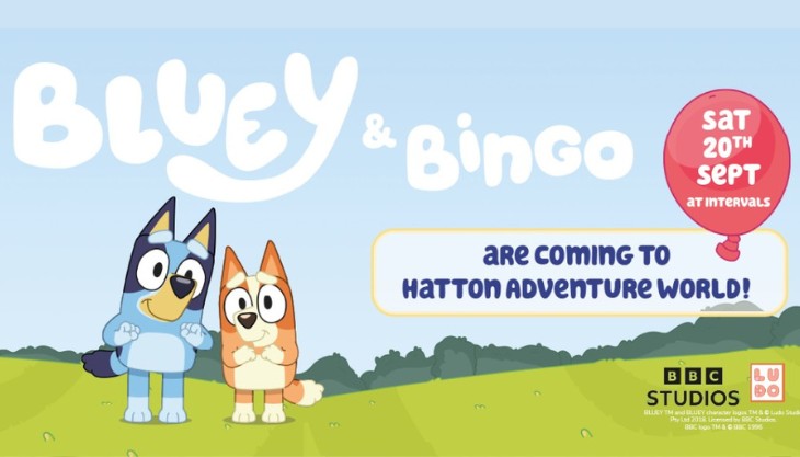 Bluey and Bingo come to Hatton