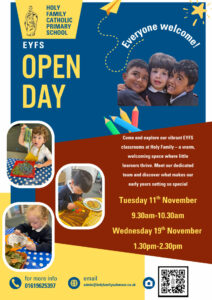 Holy Family Catholic Primary School Open Day