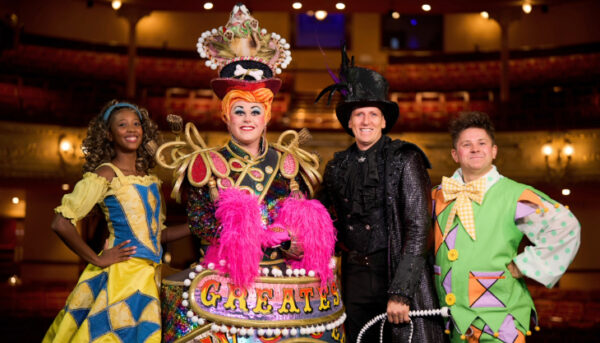 The full star cast officially launch the pantomime season at Darlington ...