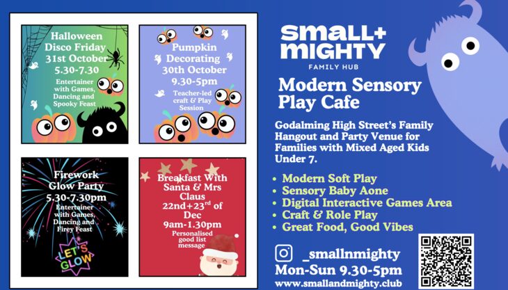 Small & Mighty’s Halloween fancy dress disco party – Godalming