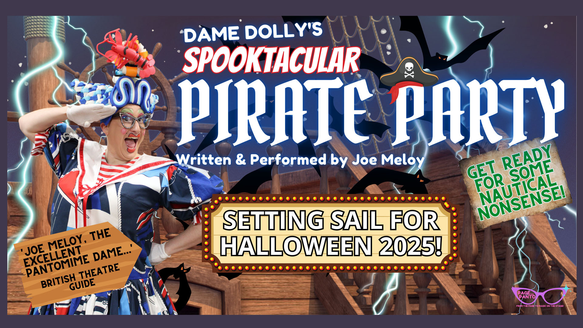 Dame Dolly’s Spooktacular Pirate Party