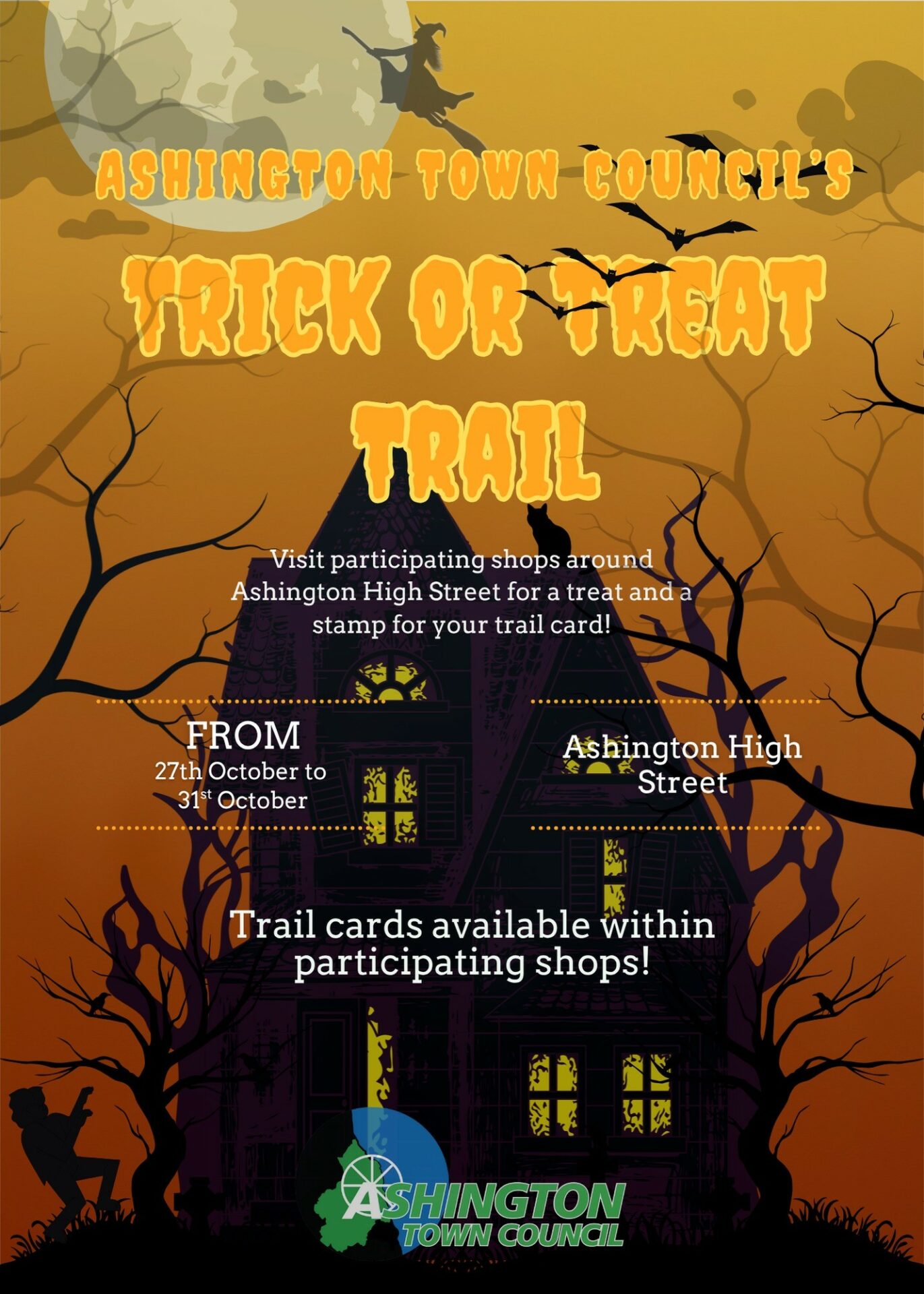 Ashington High Street Halloween Trail